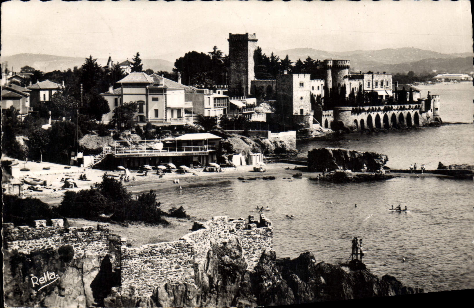CPA La Cote d'Azur La Napoule Le Chateau