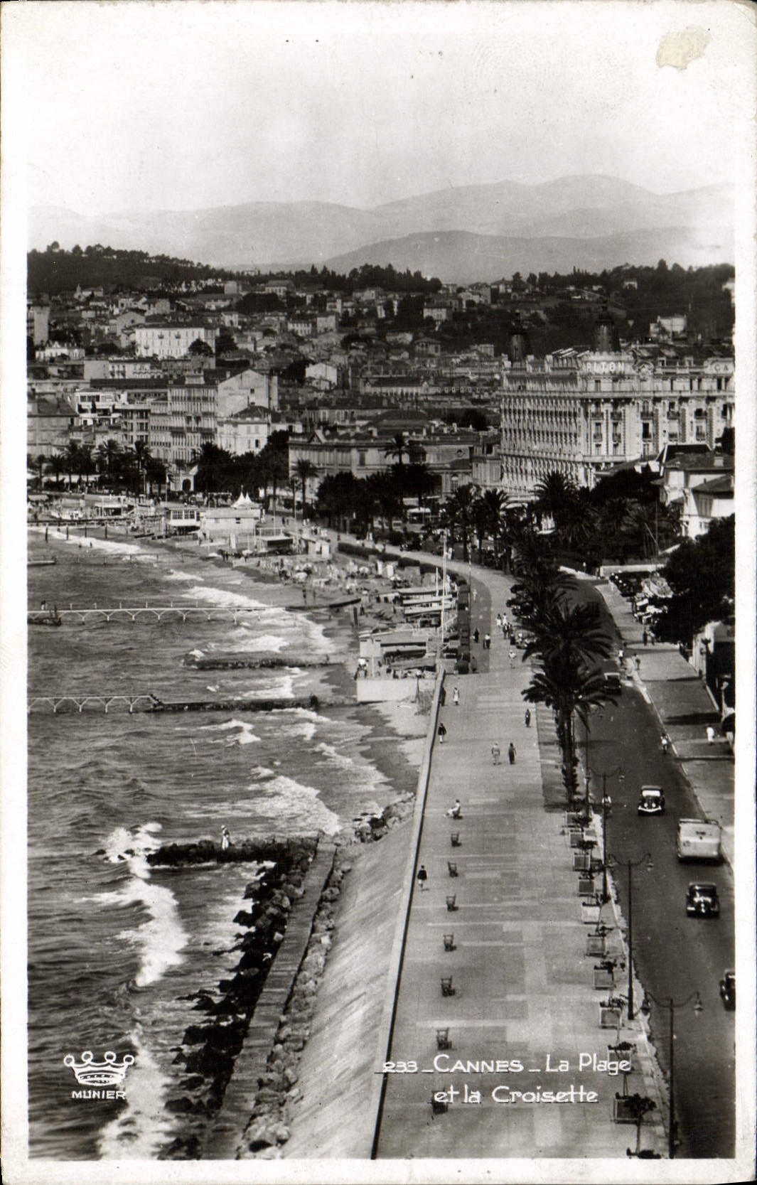 CPA Cannes La Plage et la Croisette 