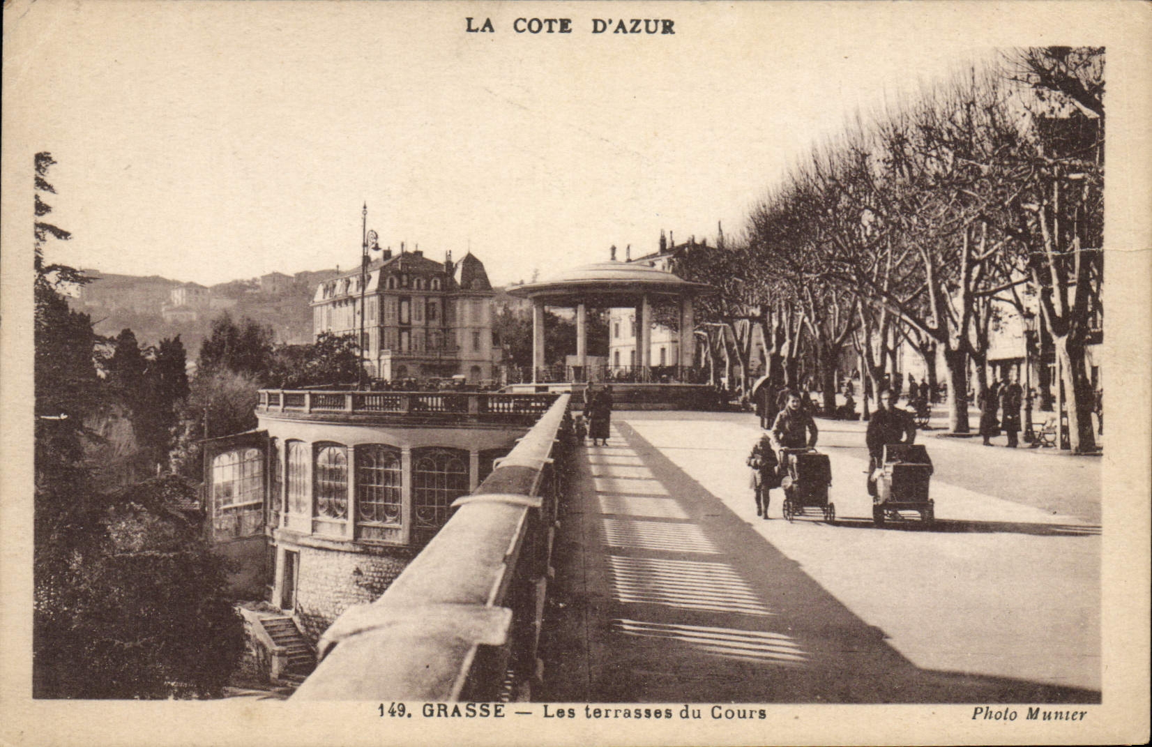 CPA La Cote d'Azur Grasse Les Terrasses du Cours 