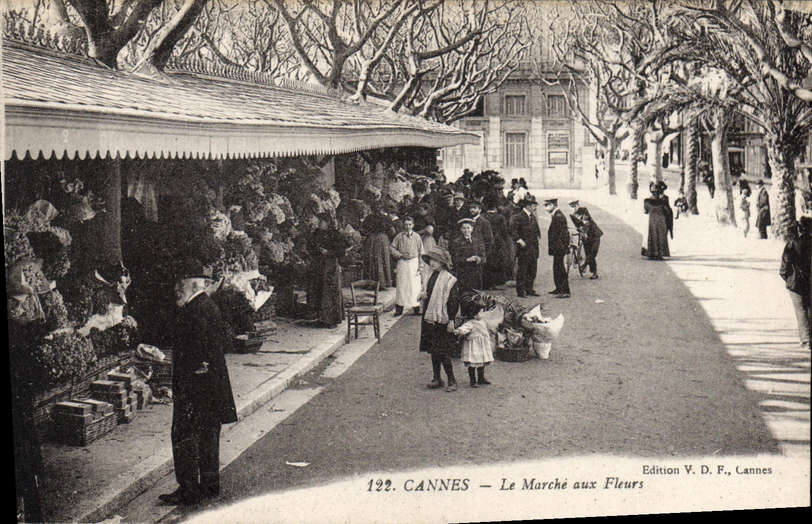 CPA Cannes le Marché aux Fleurs 