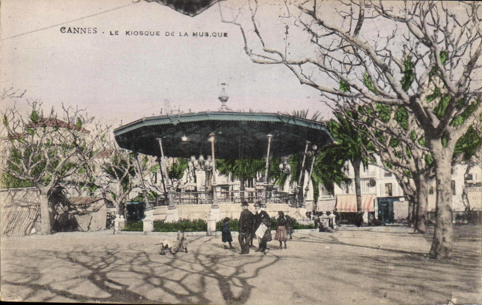 CPA Cannes le Kiosque de la Musique 