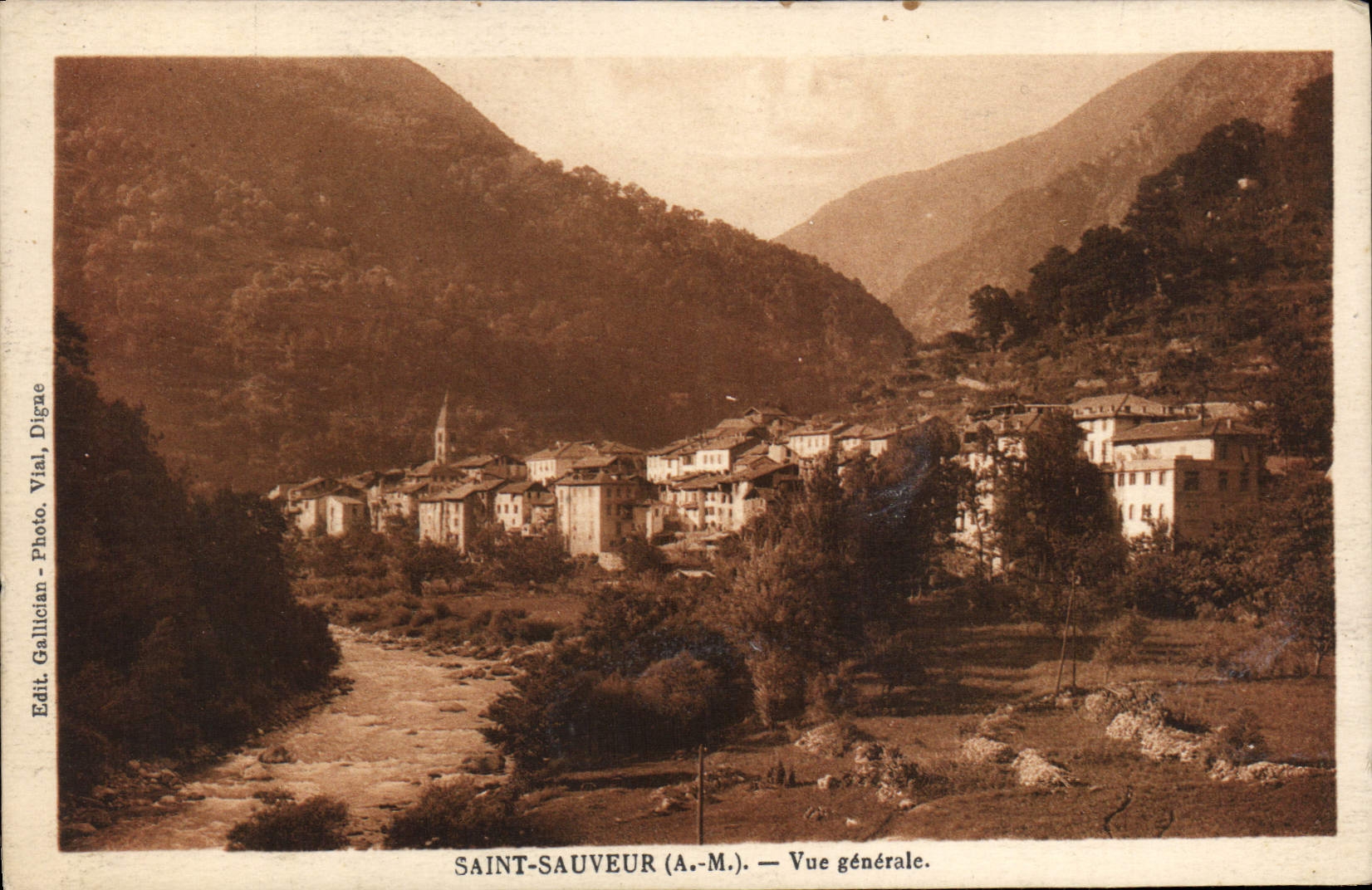 CPA Saint Sauver A M vue generale