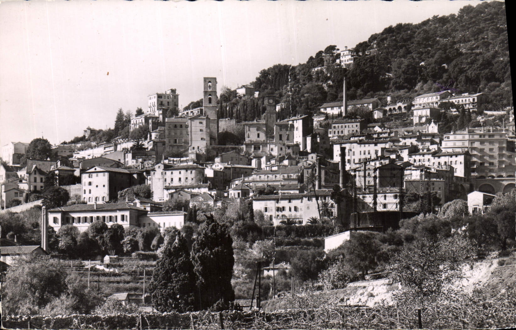 CPA Grasse vue generale cote Est 
