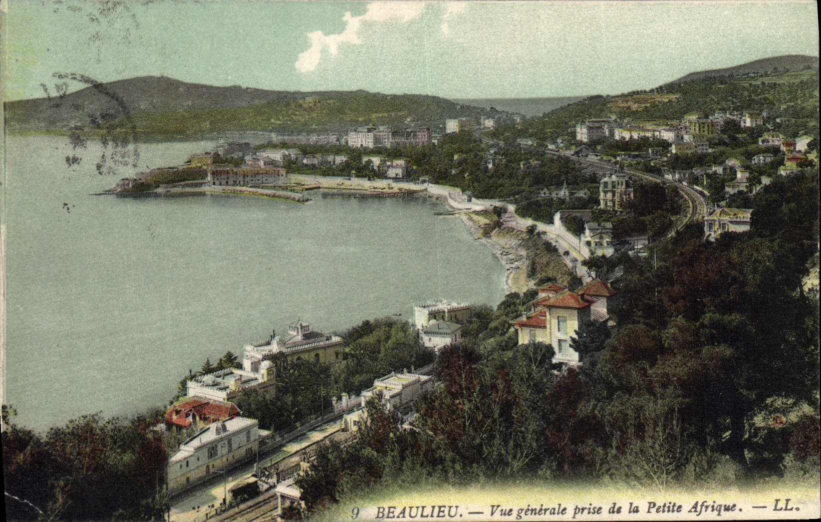 CPA Beaulieu vue generale prise de la Petit Afrique