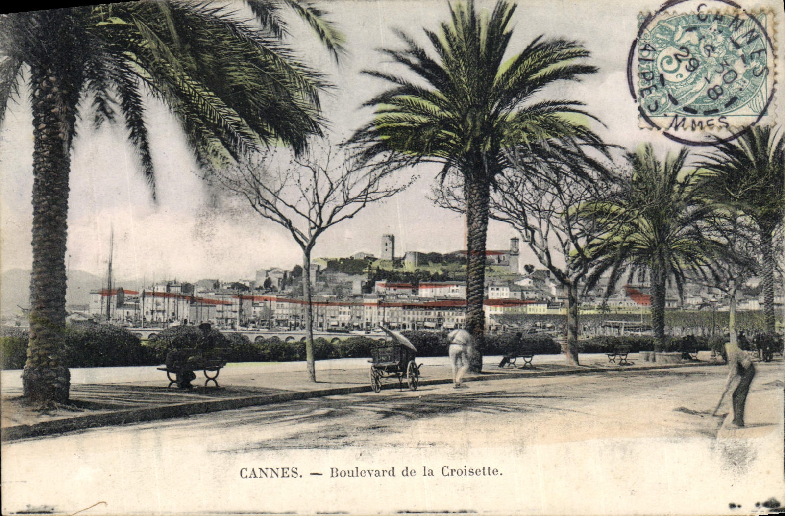 CPA Cannes Boulevard de la Croisette 