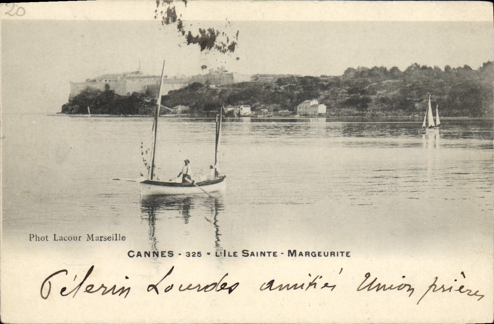 CPA Cannes L'Ile Sainte Marguerite 