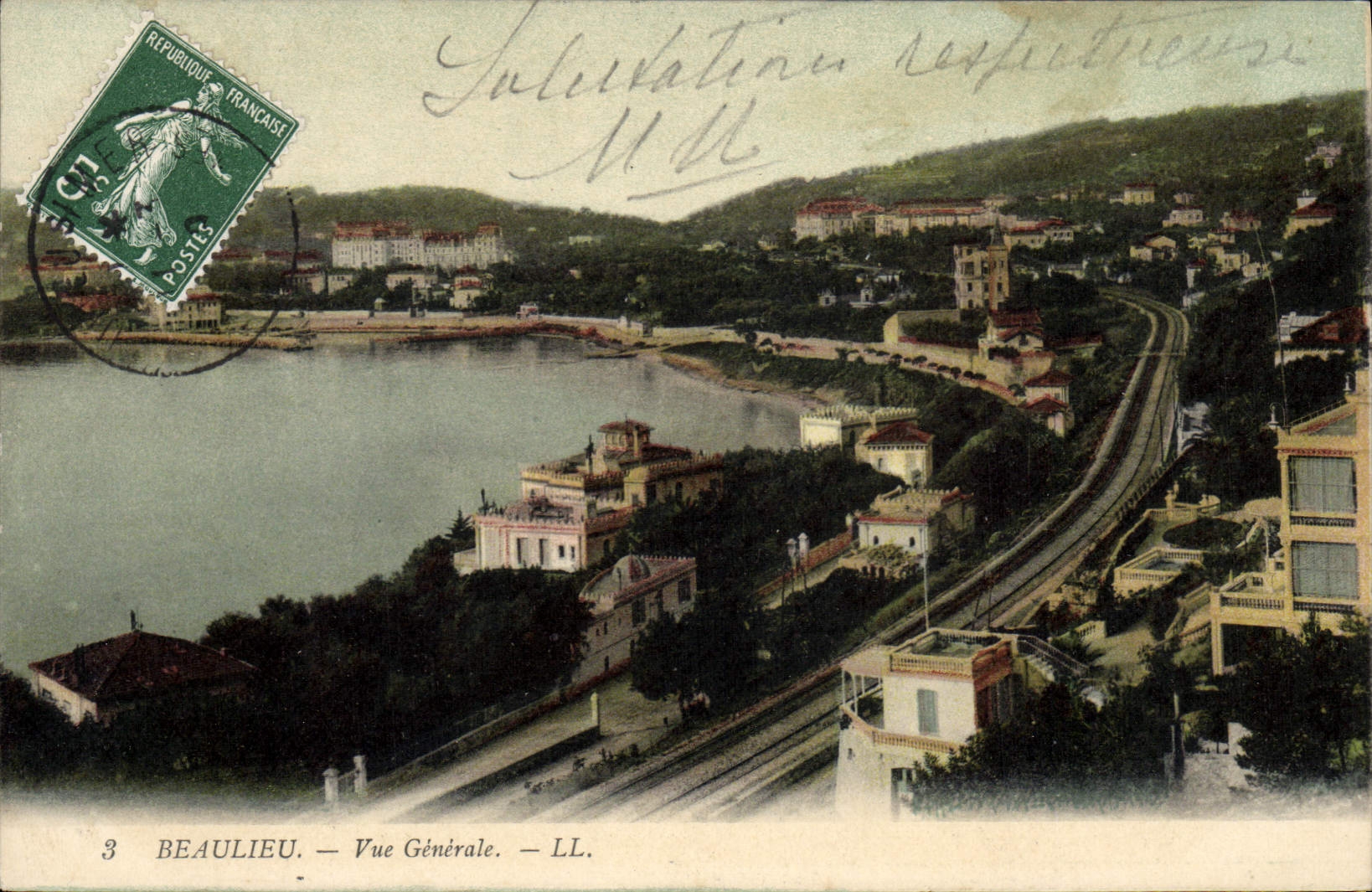 CPA Beaulieu Vue generale 