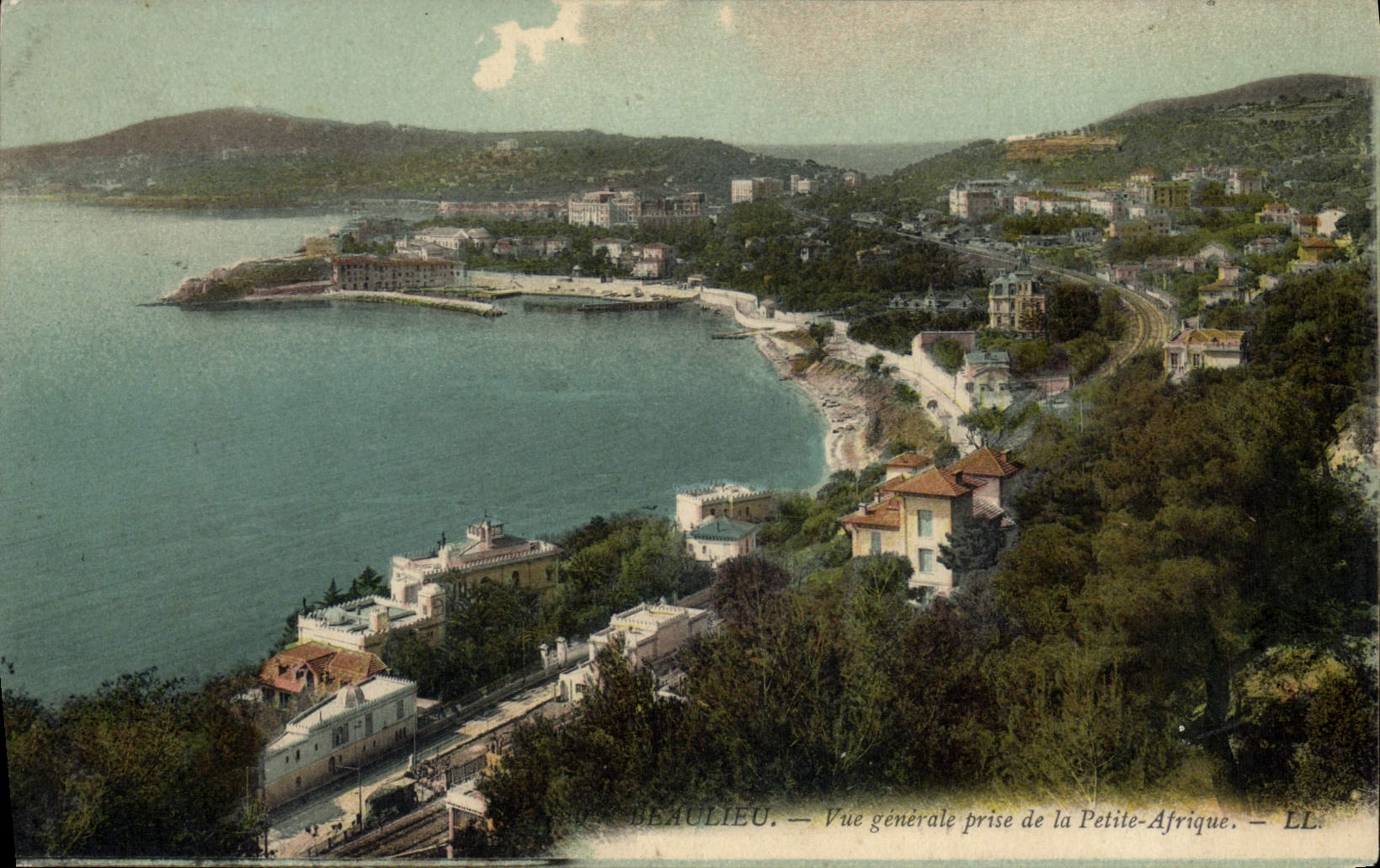 CPA Beaulieu Vue generale prise de la Petite Afrique
