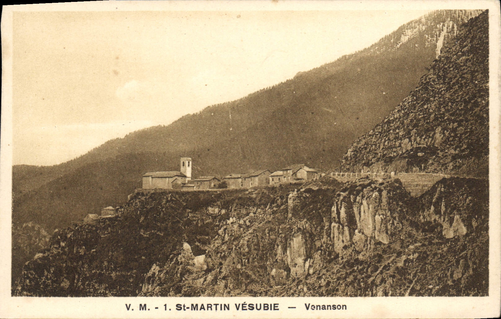 CPA St Martin Vesubie Venanson 
