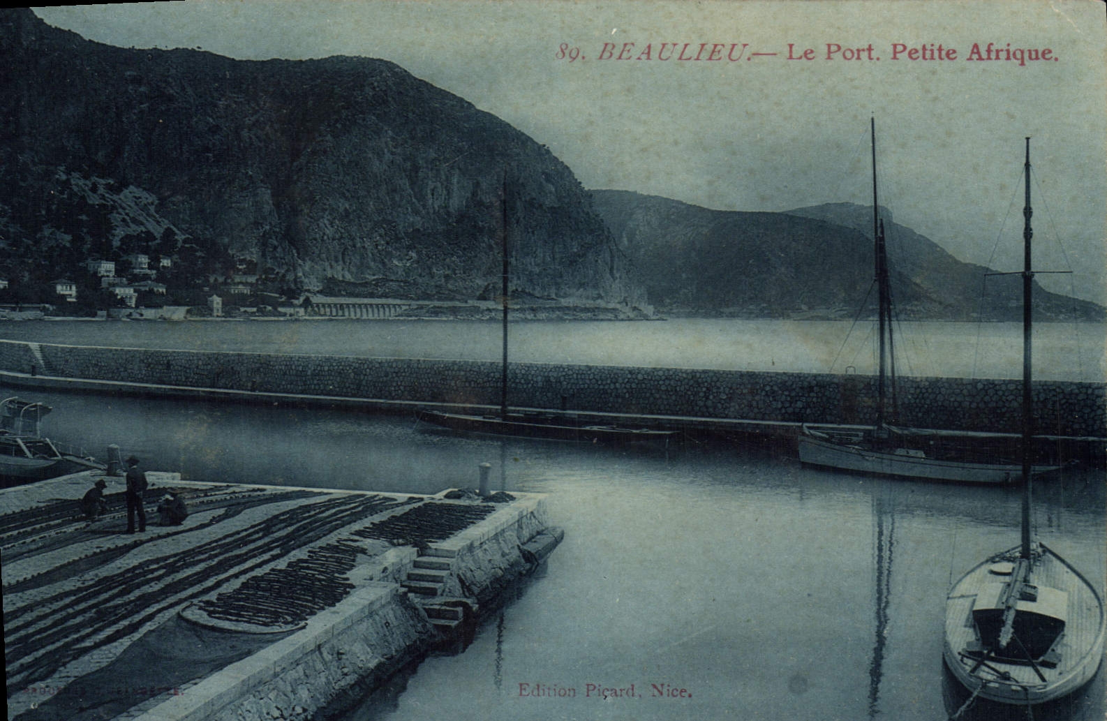 CPA Beaulieu Le Pont Petite Afrique 