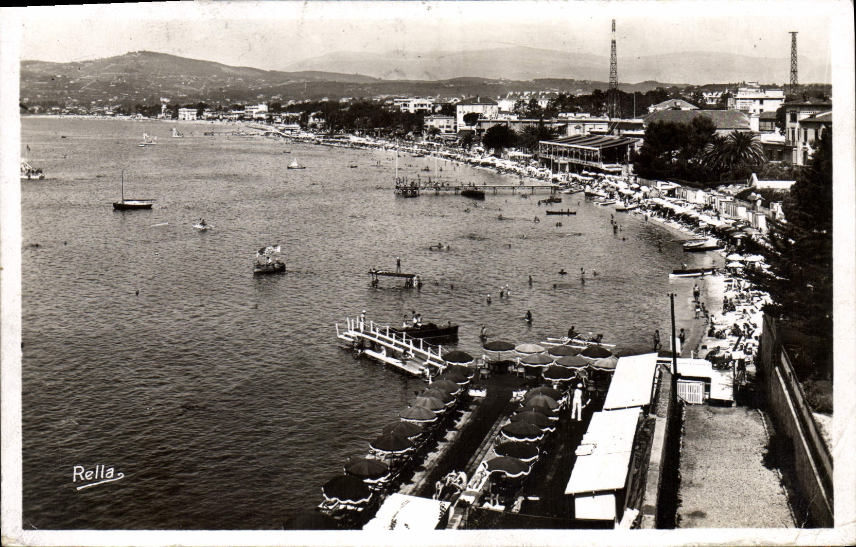CPA Juan les Pins Vue generale 