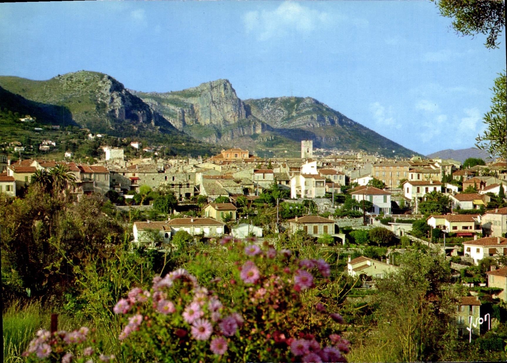 CPSM Couleurs et Lumiere de France La Cote d'Azur miracle de la nature Vence Alpes Maritimes Vue gen