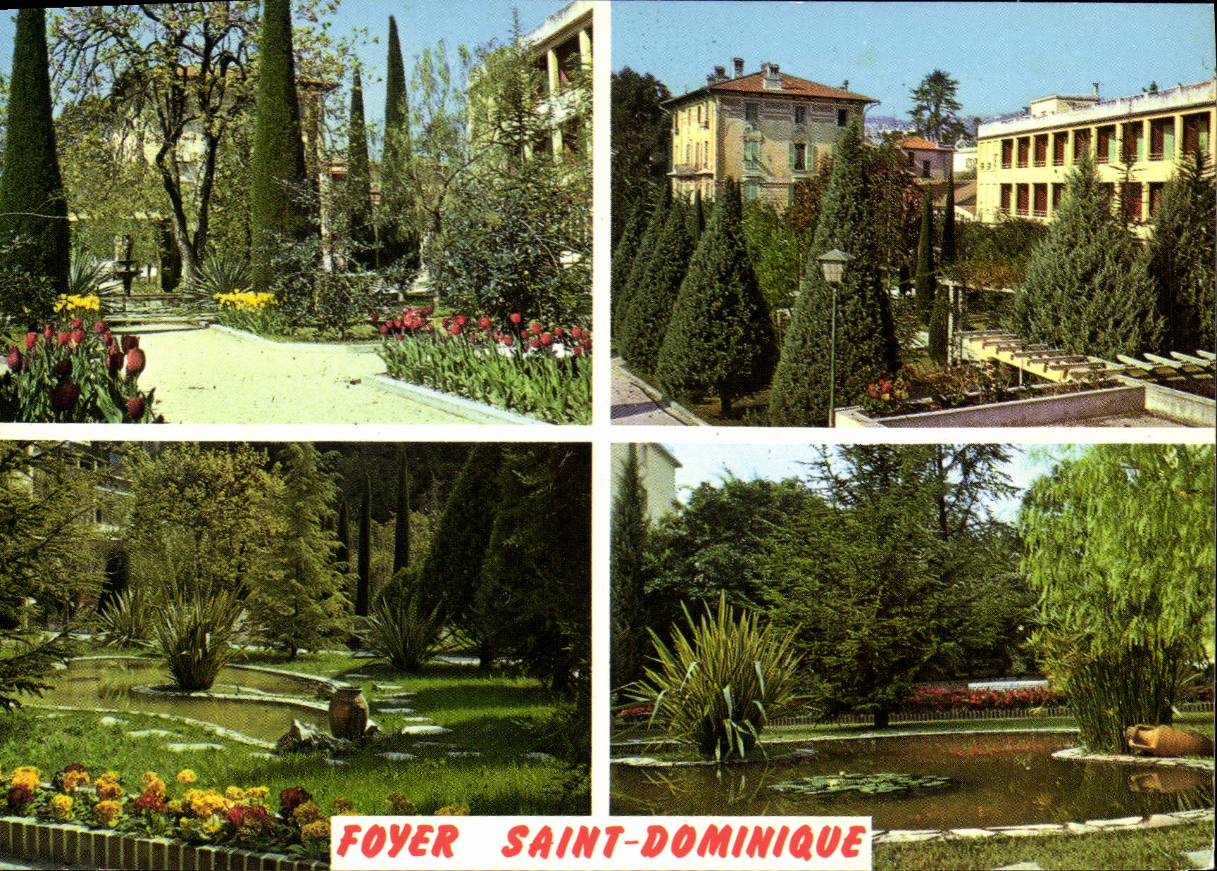 CPSM Foyer Saint Dominique Repos et convalescence Dunan Nice 