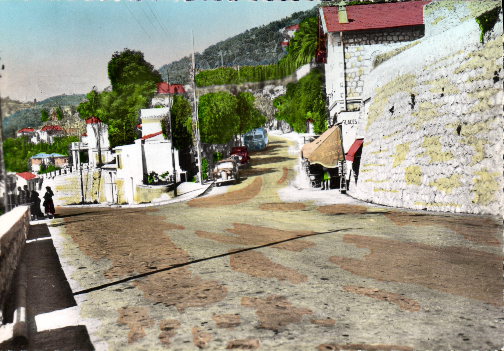 CPSM Menton A M la Frontiere Italienne 