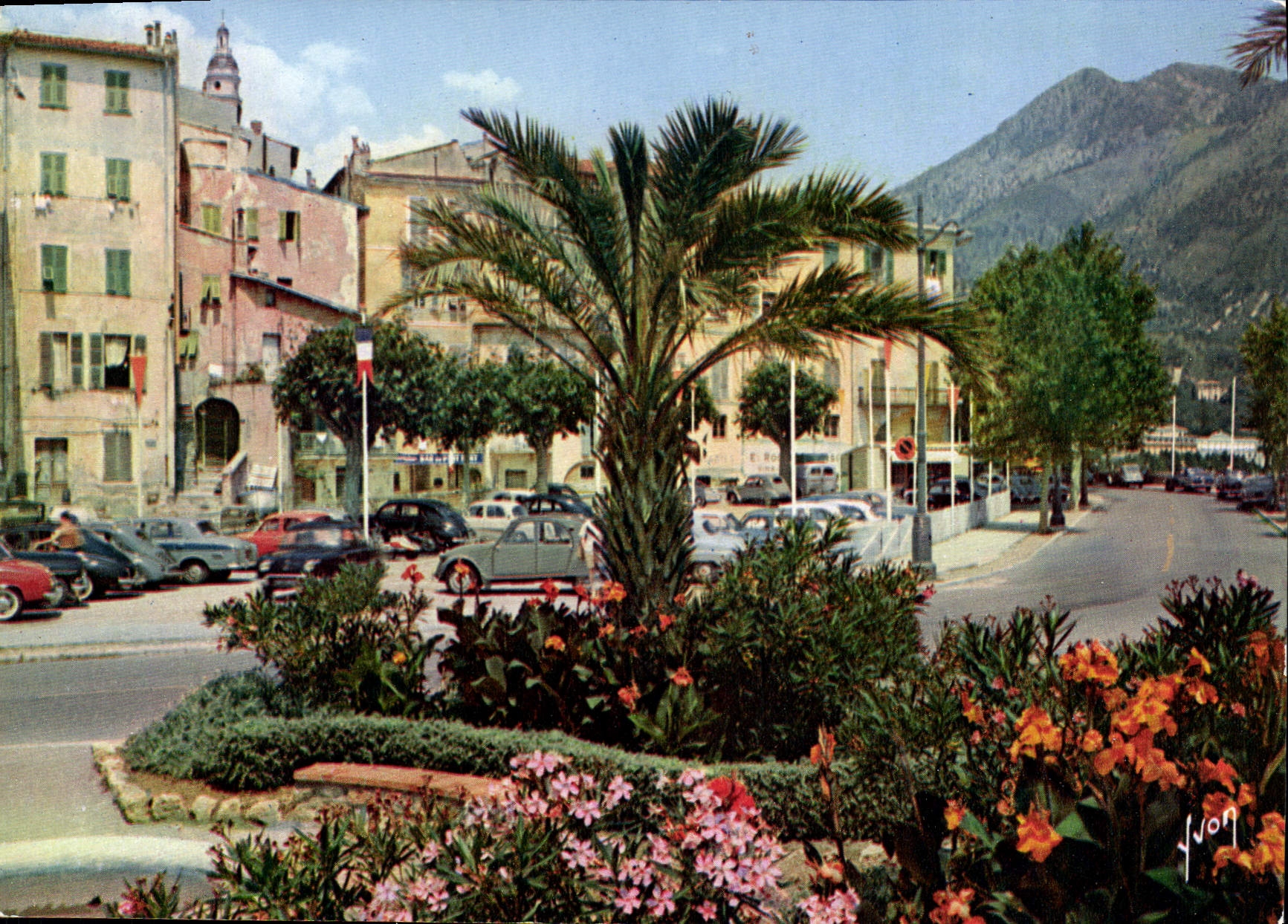 CPSM Menton (Alpes Maritimes) Couleurs et Lumiere de France La Cote d'Azur miracle de la nature