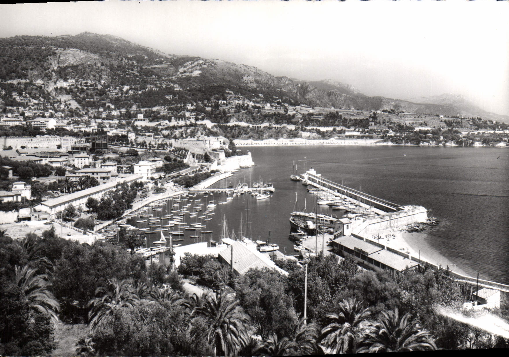 CPSM Villefranche sur Mer Cote d'Azur La Darse et la rade