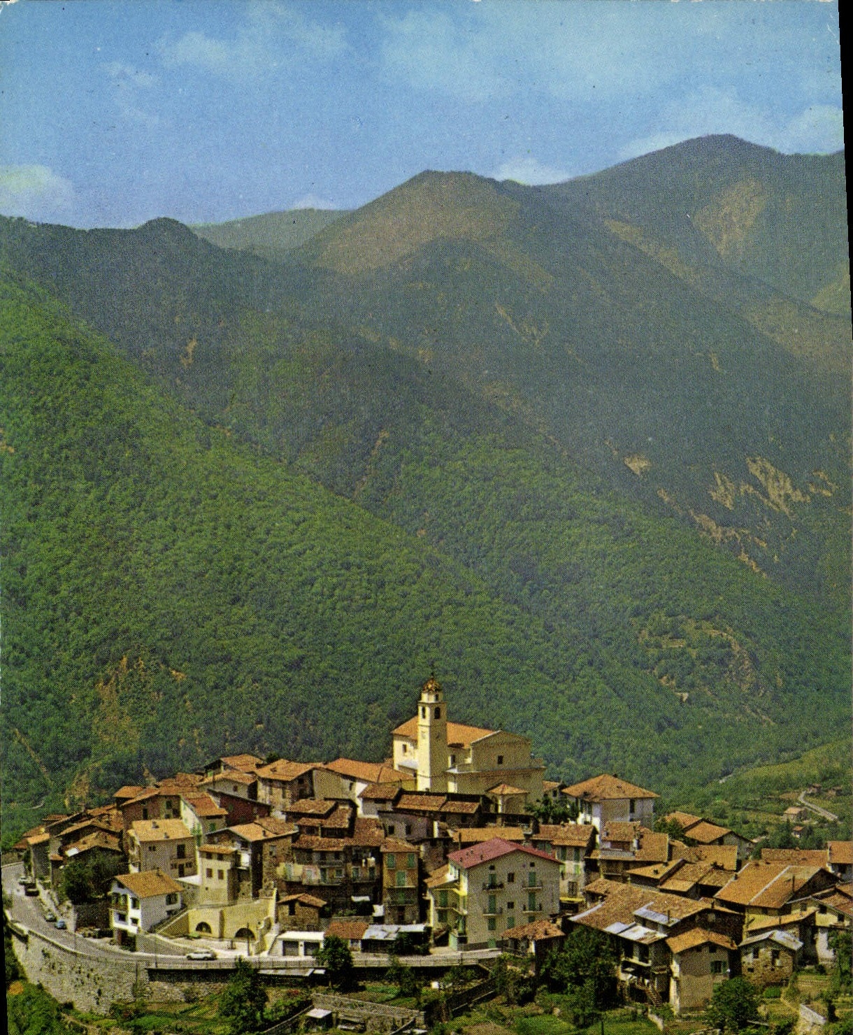 CPSM La Bollene Vesubie Paysages de France Alpes Maritimes Altitude 700 metres