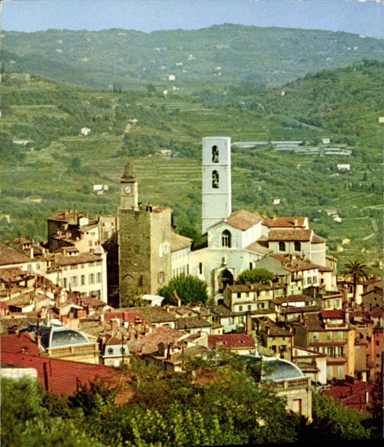 CPSM Grasse (Alpes Maritimes) Couleurs et Lumiere de France La Cote d'AZUR miracle de la nature Vue 