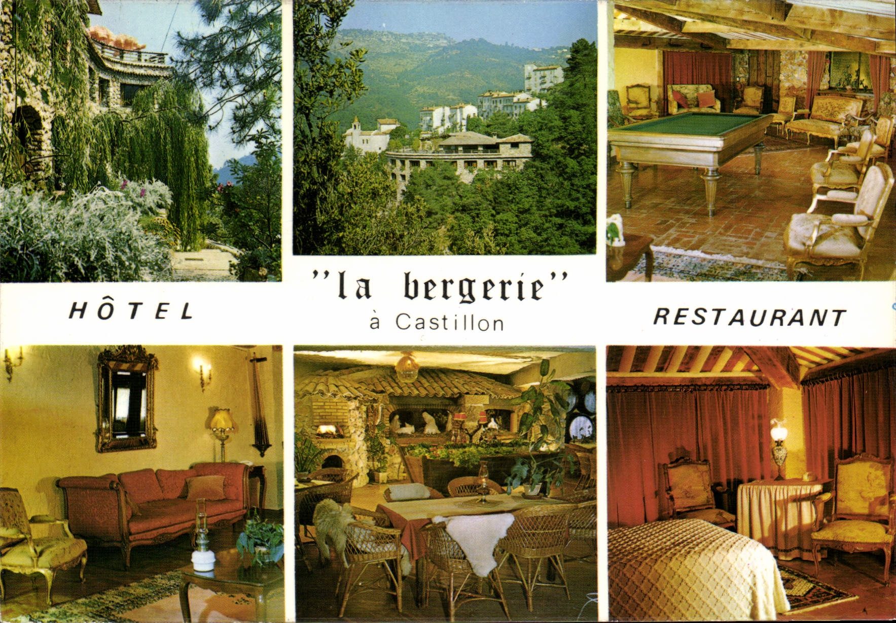 CPSM La bergerie a Castillon Hotel Restaurant