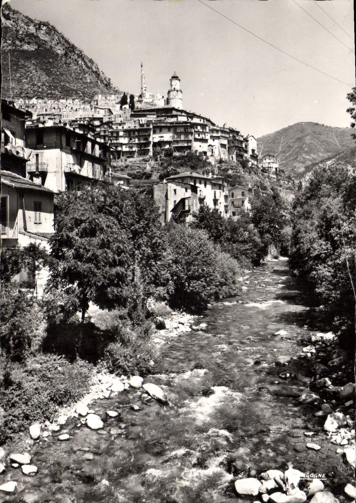 CPSM Tende (A M) Alt 815 m Vue generale