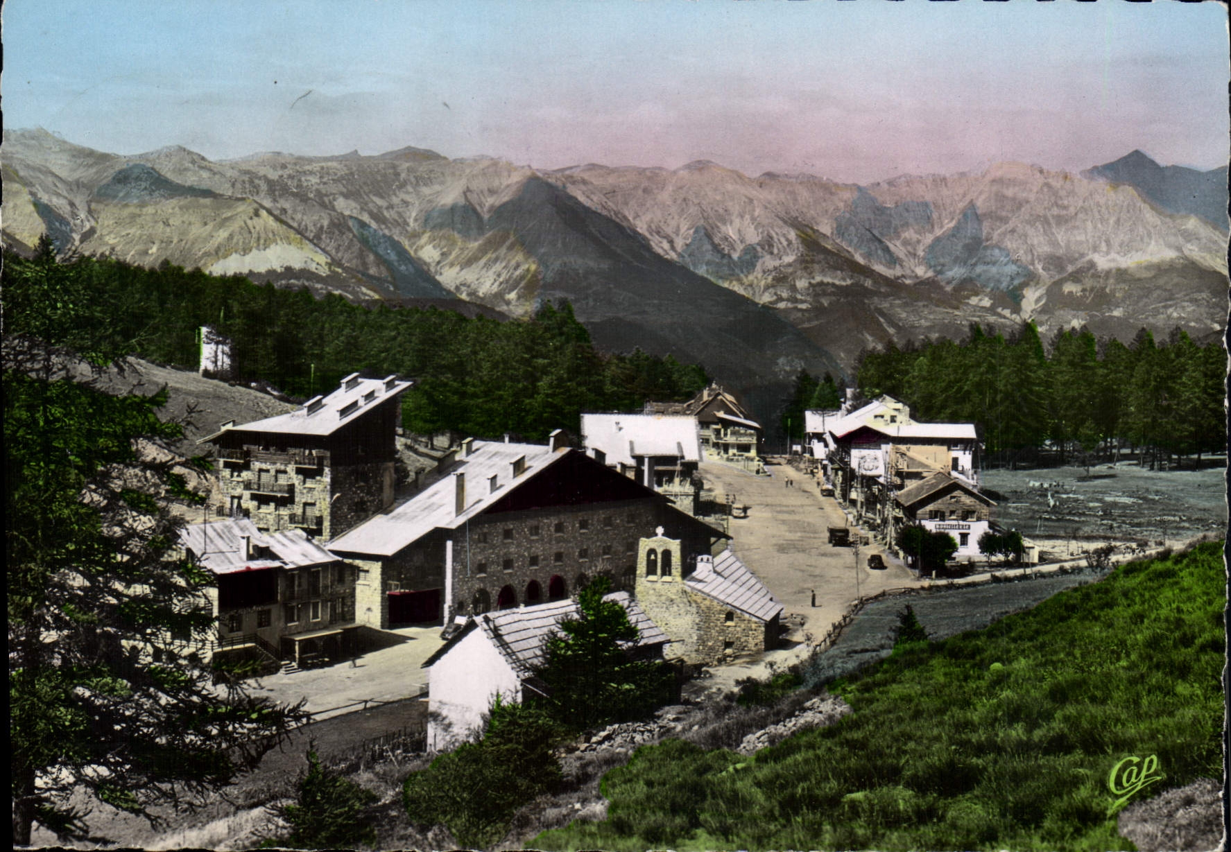 CPSM Valberg (alt 1700 m) Vue generale