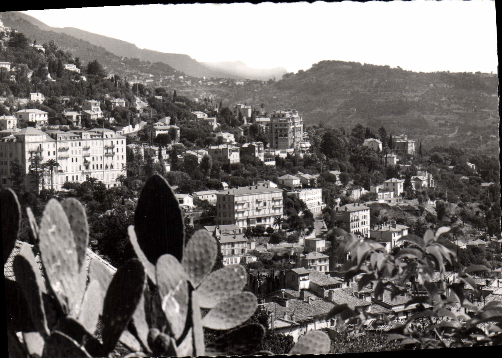 CPSM Grasse Vue generale et les grands hotel