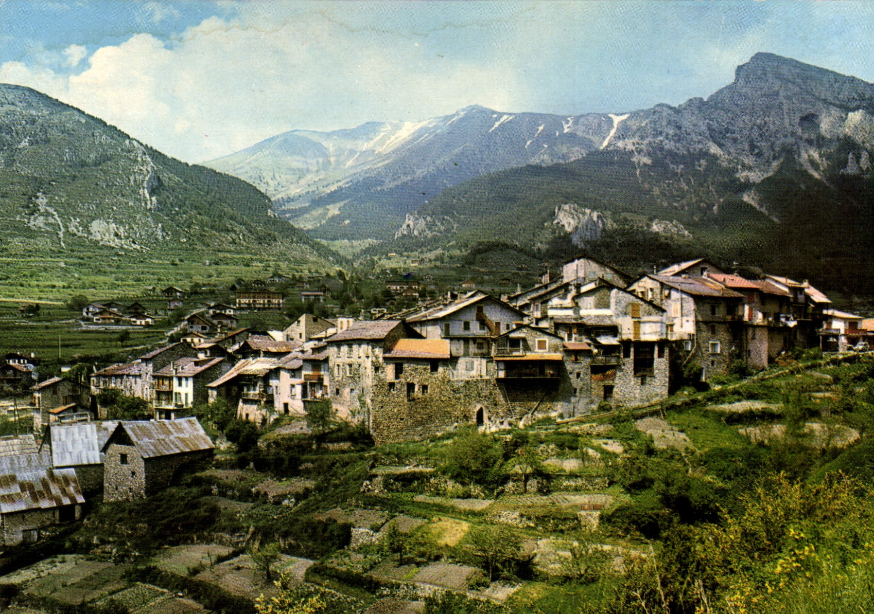 CPSM Dalmas Valdeblore (A M) Alt 1279 m Vue generale