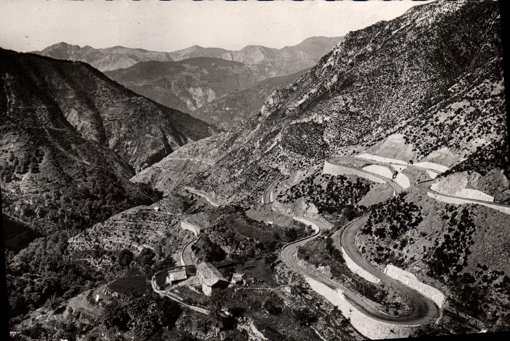 CPSM Peira Cava (A M) alt 1500 m Les Lacets