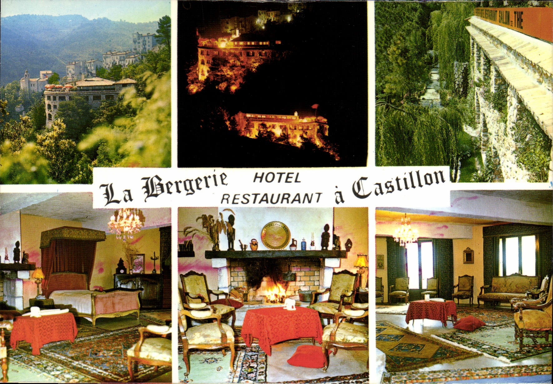 CPSM La Bergerrie a Castillon Hotel Restaurant
