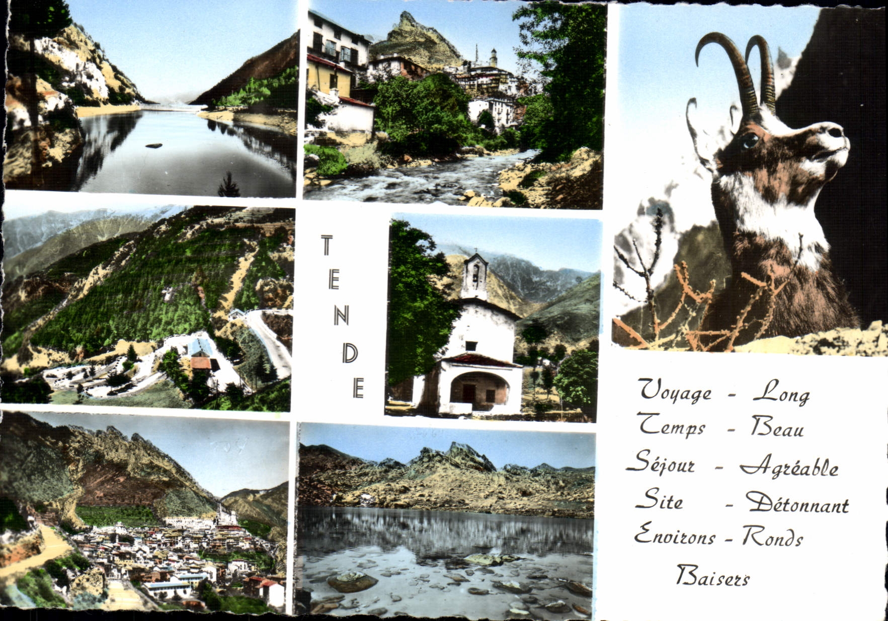 CPSM Tende (A M) Alt 816 m