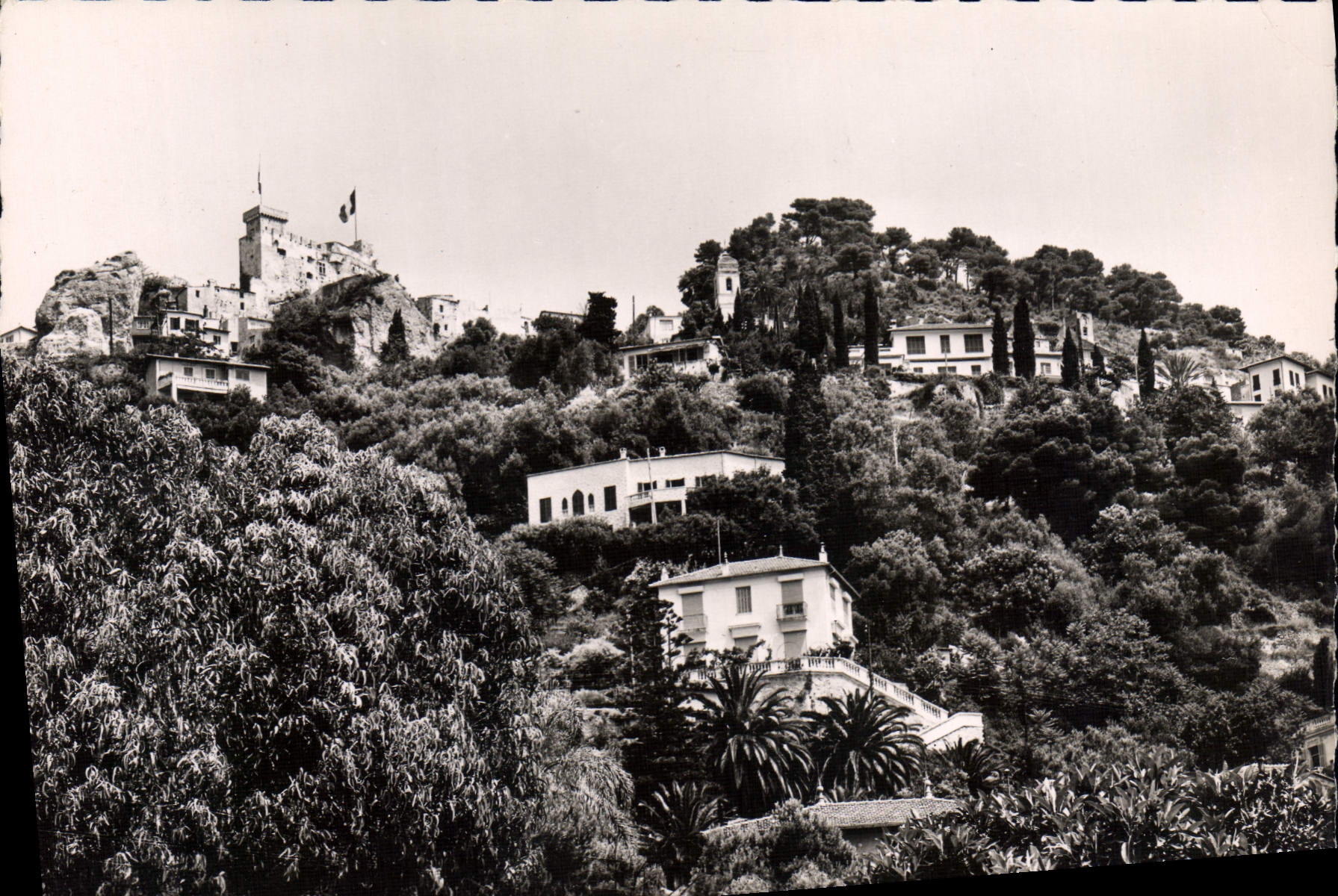 CPSM Roquebrune Le Village et le Chateau