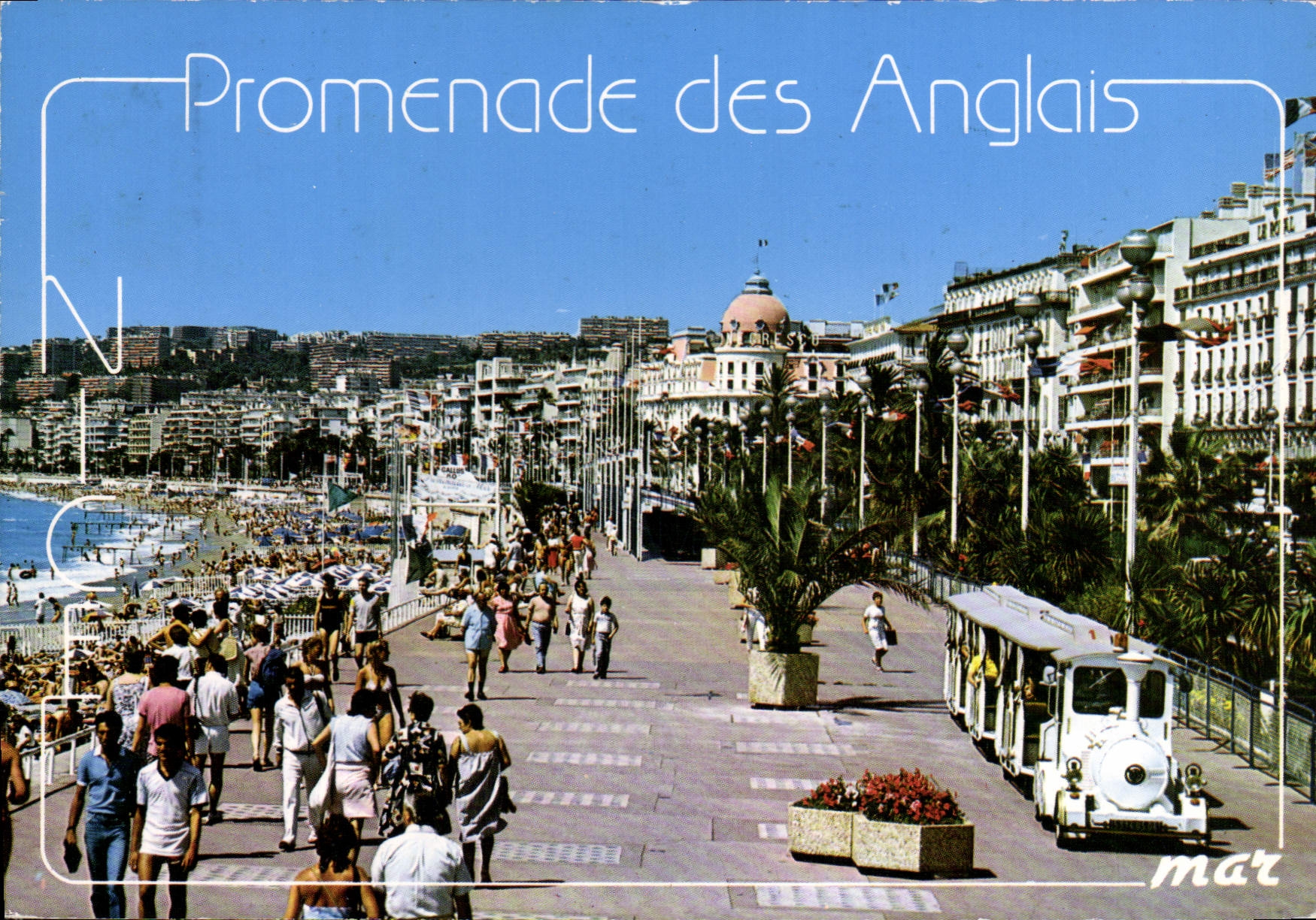 CPSM Nice La Cote d'Azur La Promenade des Anglais