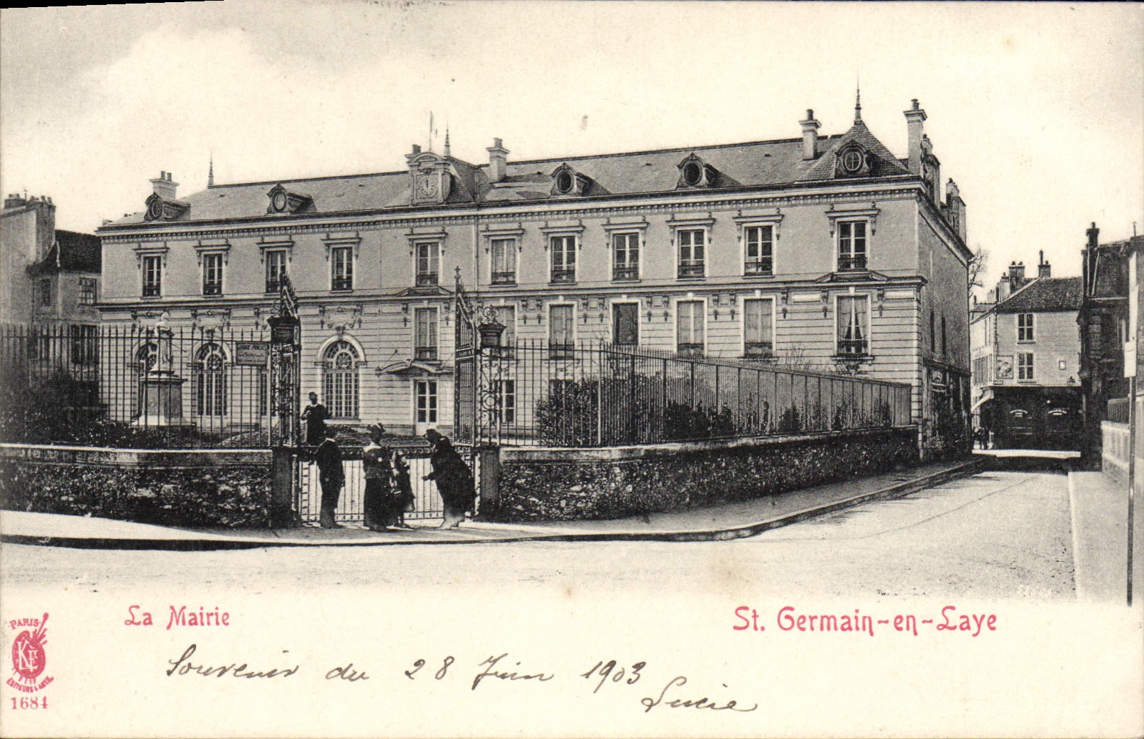 CPA St Germain en Laye La Mairie
