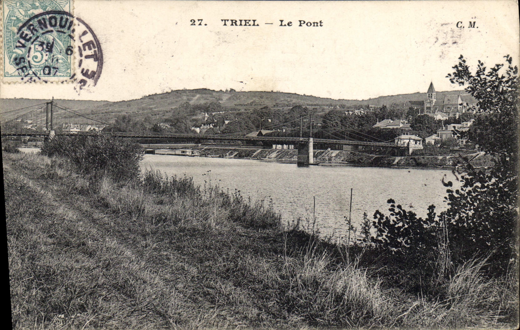CPA Triel Le Pont