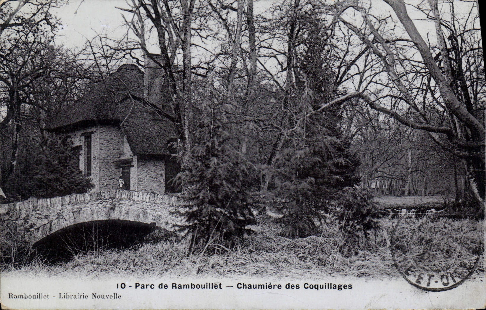 CPA Parc de Rambouillet Chaumiere des Coquillages