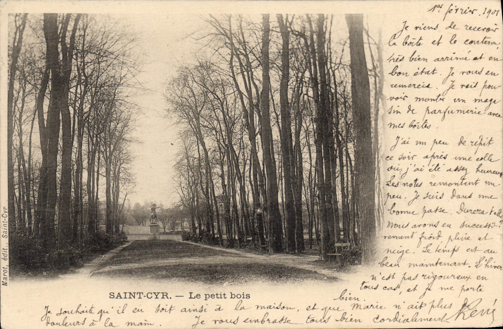 CPA Cyr Saint Cyr Le Petit bois