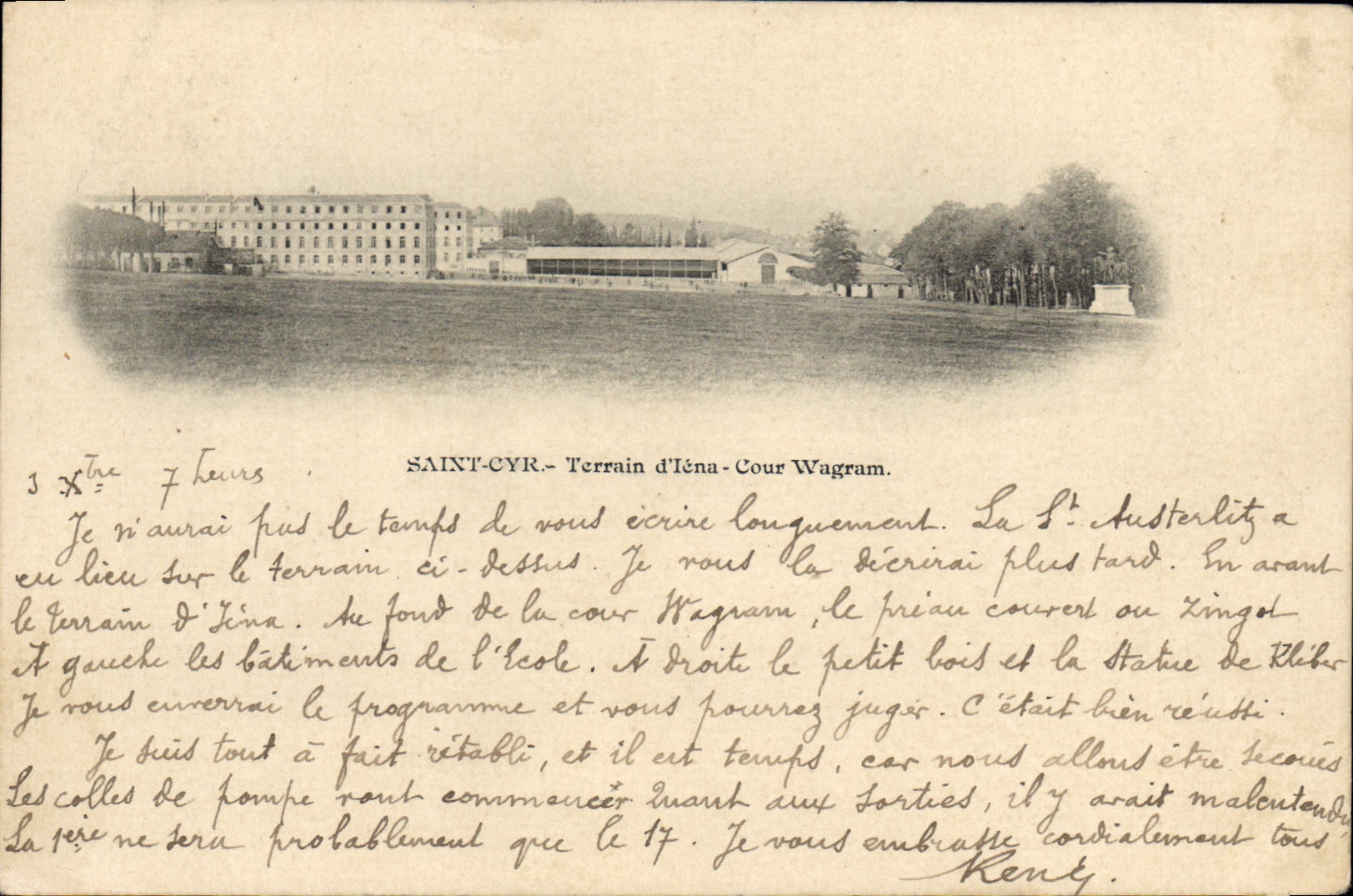 CPA Cyr Saint Cyr Le Terrain 