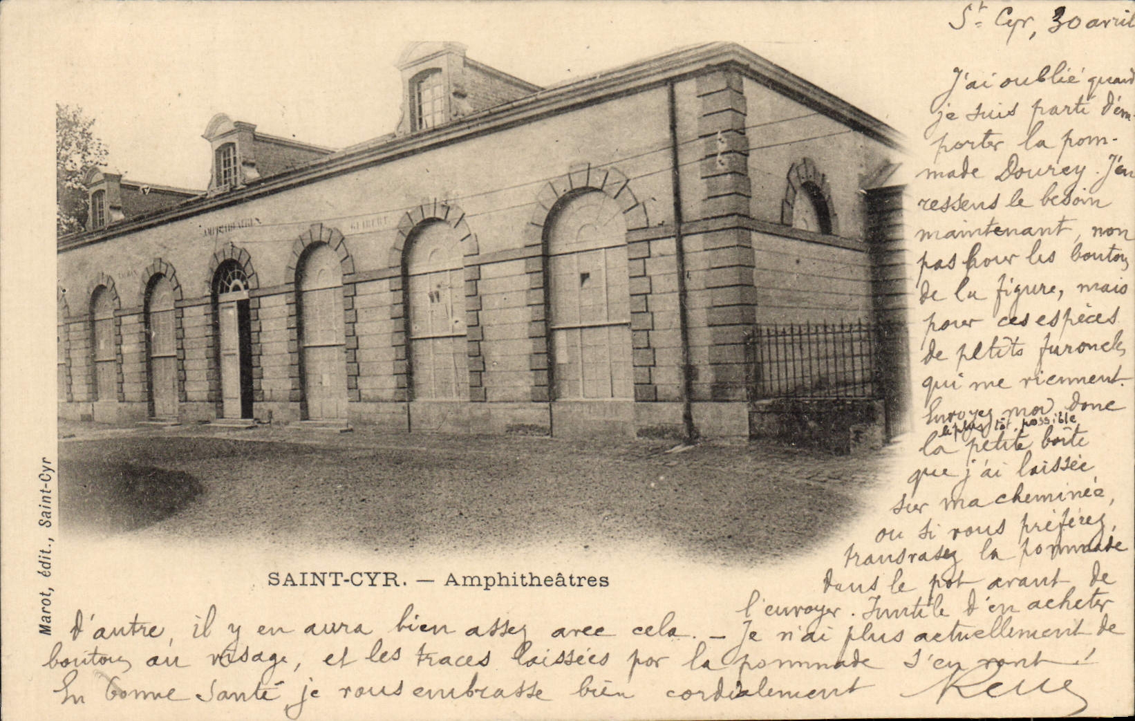 CPA Cyr Saint Cyr Amphitheatres