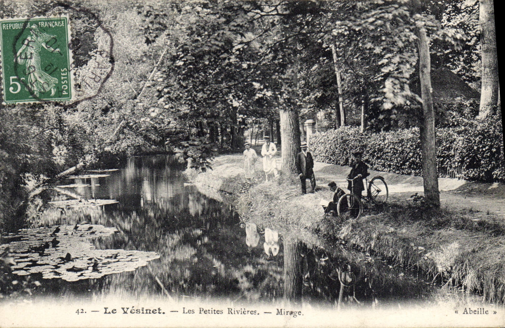 CPA Le Vesinet Les Petites Rivieres Mirage