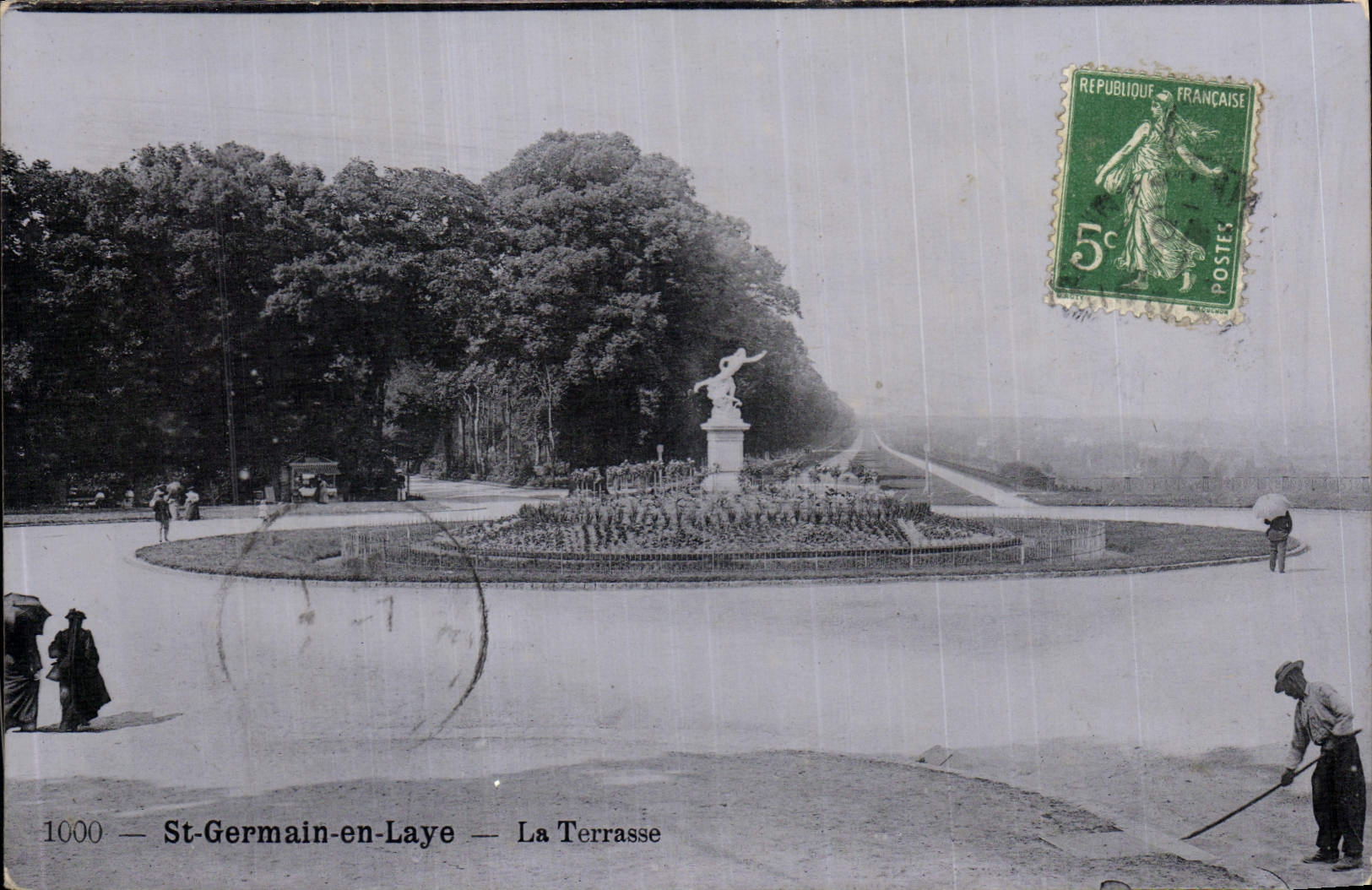 CPA St Germain en Laye La Terrasse