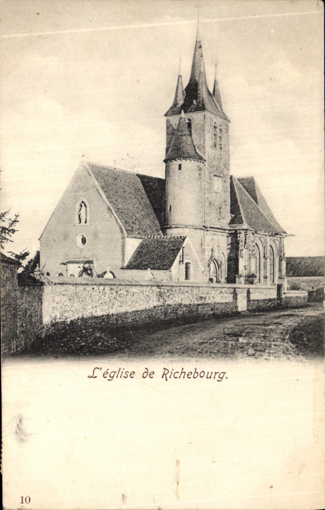 CPA Richebourg L'Eglise de Richebourg