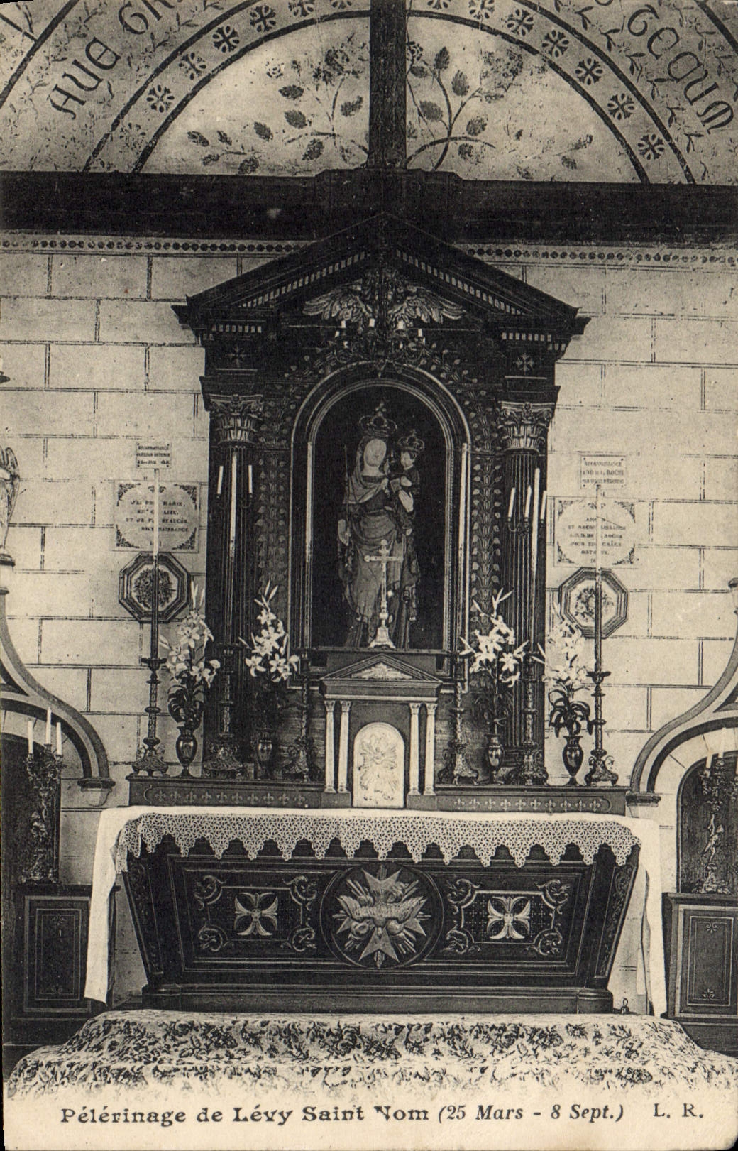 CPA Pelerinage de Levy Saint Nom (25 mars 8 Sept)