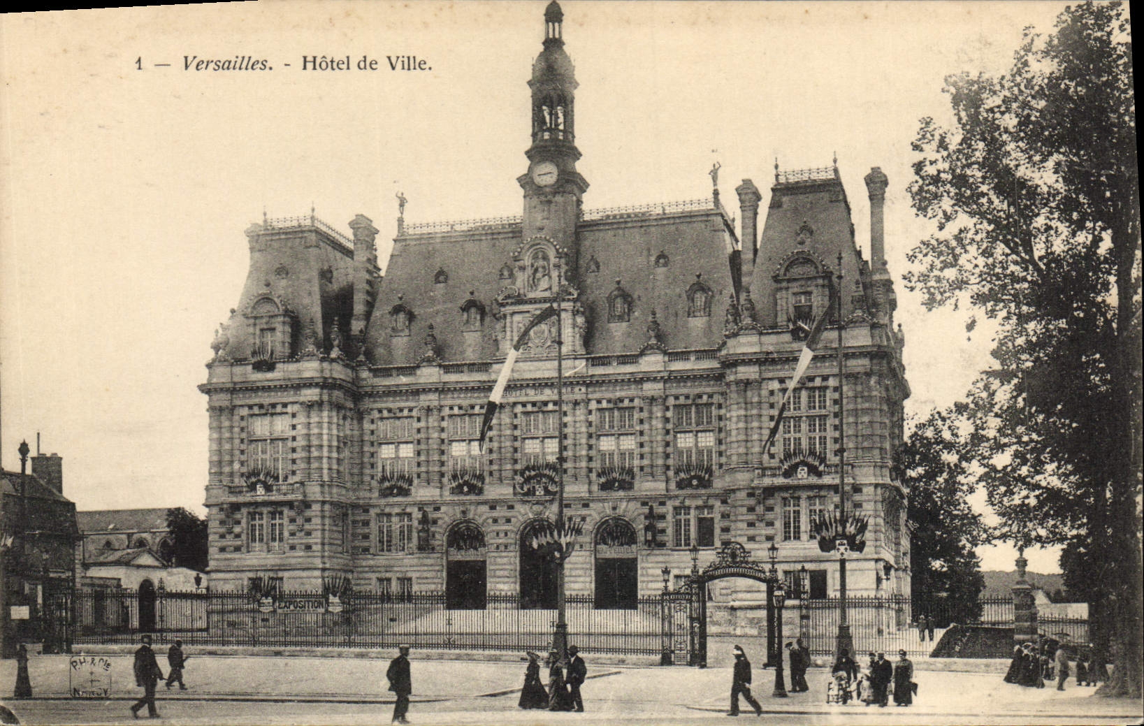 CPA Versailles Hotel de Ville