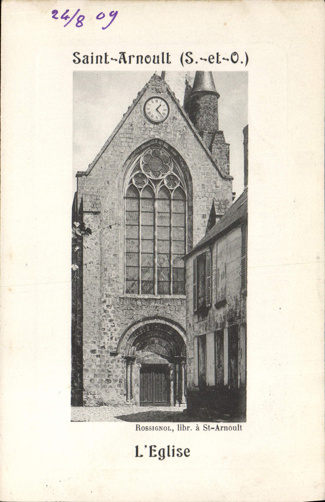CPA Saint Arnoult (S et O) L'Eglise