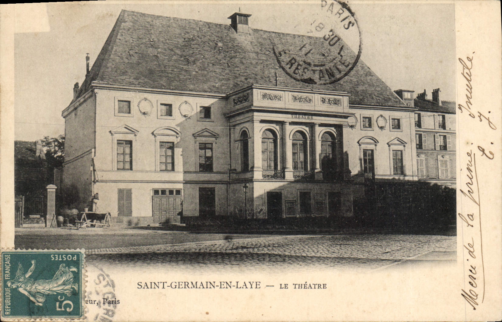 CPA St Germain en Laye Le Theatre
