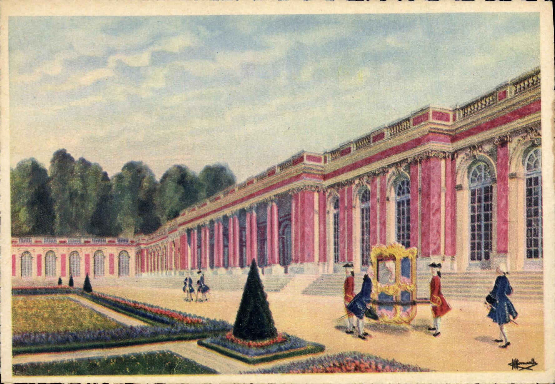 CPSM Versailles Chateua de Versailles Le Grand Trianon