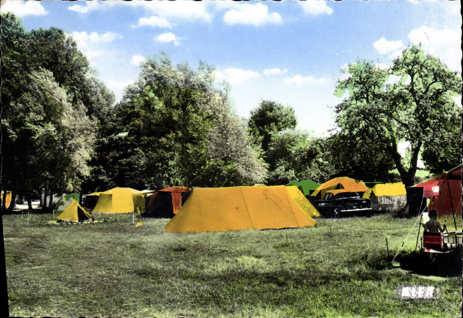 CPSM Saint Arnoult en Yvelines (S et O) Le Camping