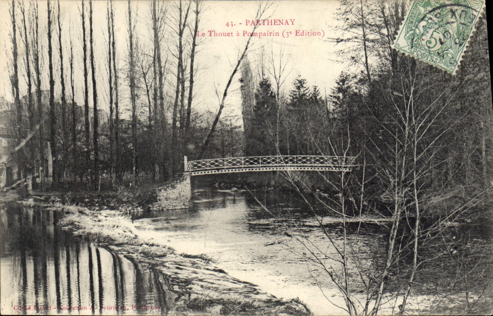 CPA Parthenay Le Thouet a Pampaitin (3e Edition)