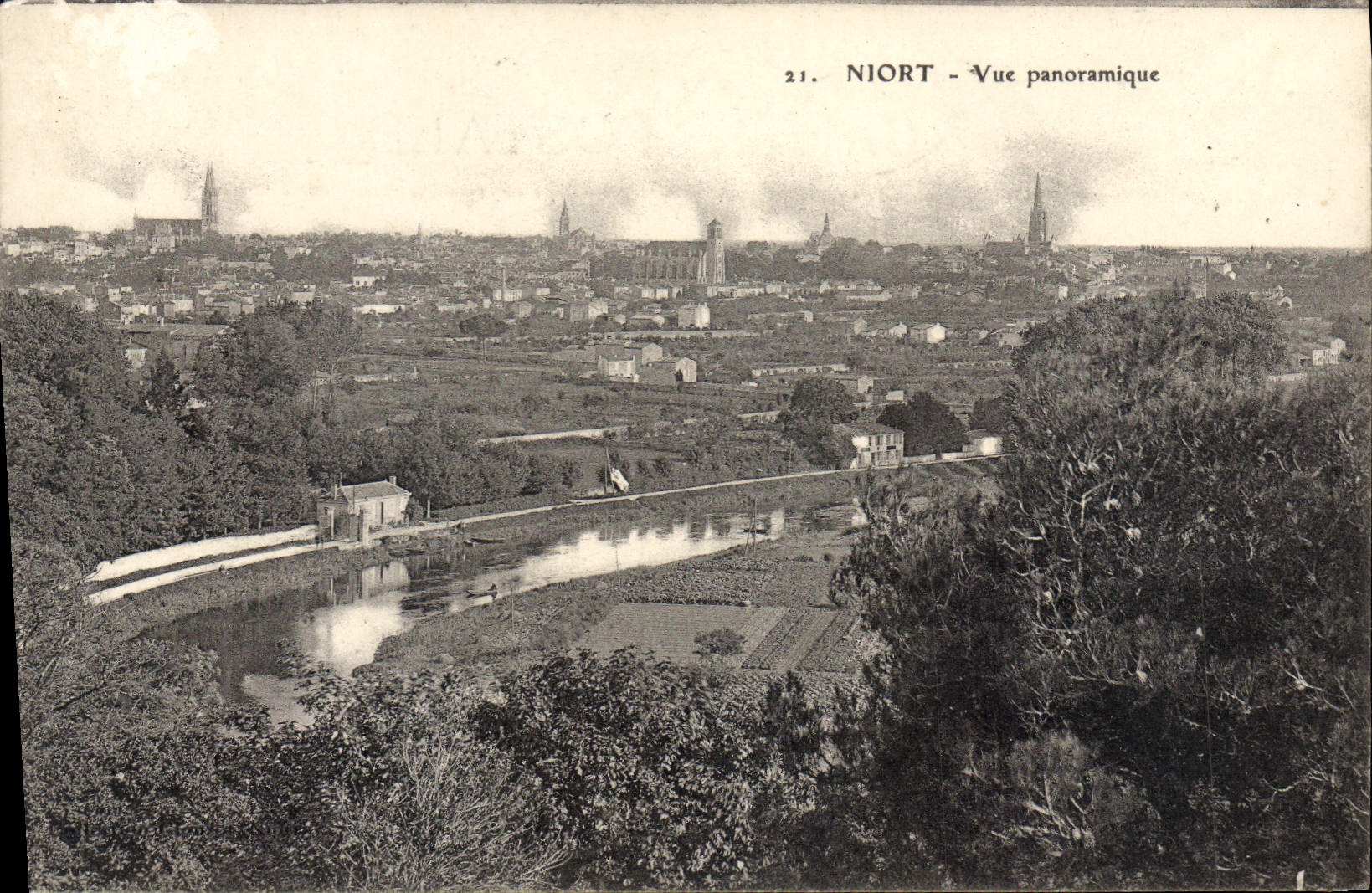 CPA Niort Vue panoramique