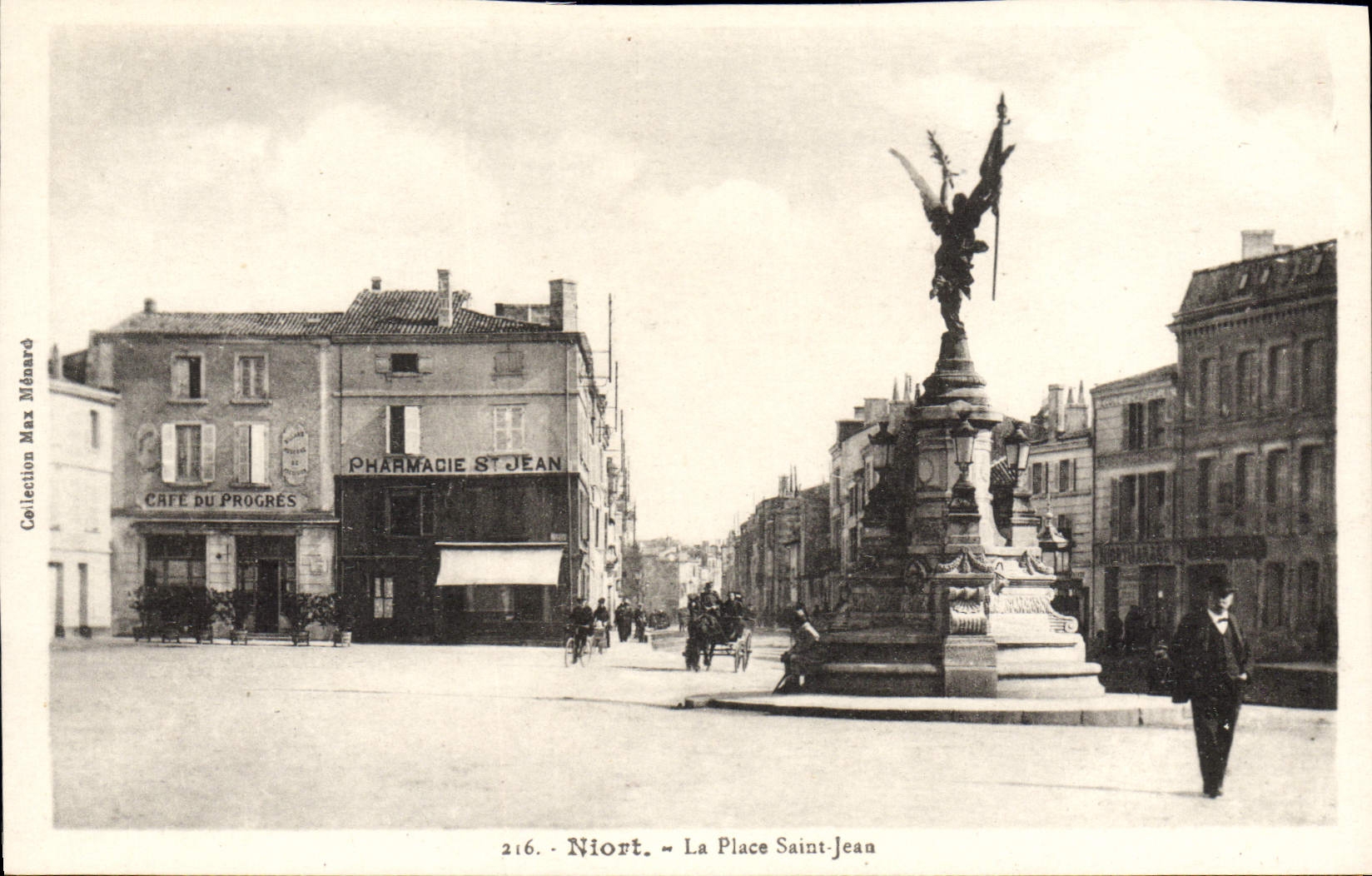 CPA Niort La Place Saint Jean